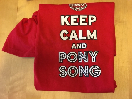 Pony Song Tee Red