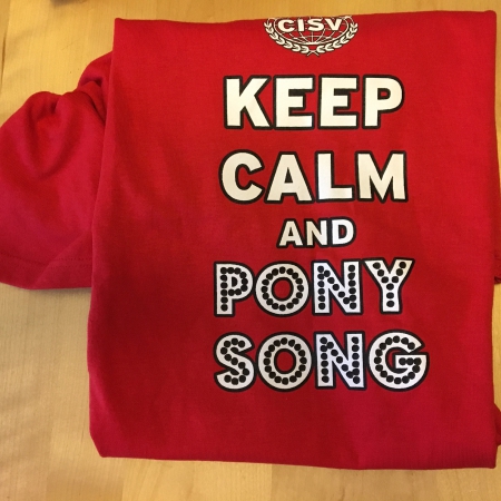 Pony Song Tee Red